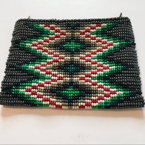 Native American beaded coin purse